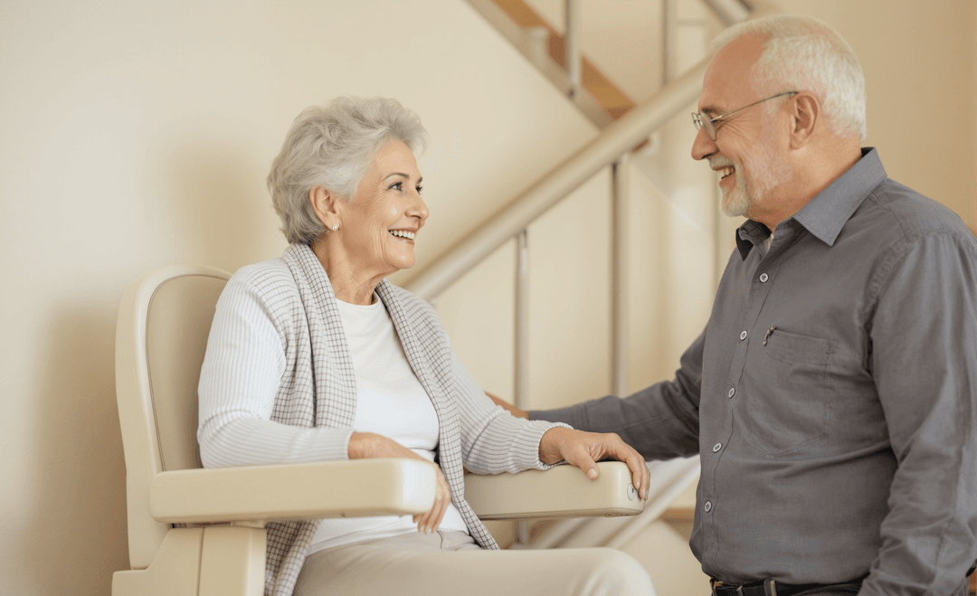 Treppenlifte: Kosten, Finanzierung und Teilverkauf